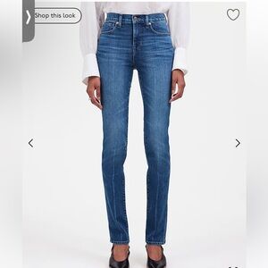 Madewell “Stovepipe” Jeans -Harsdale Wash